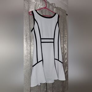 Size 12 IVANKA TRUMP BLACK & WHITE DRESS